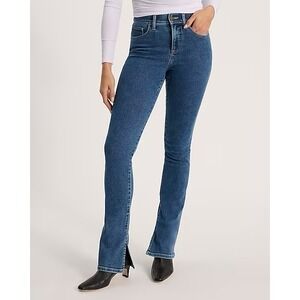 Express Skyscraper Midrise Ultra Hyper Stretch Medium Wash Denim Jean Large